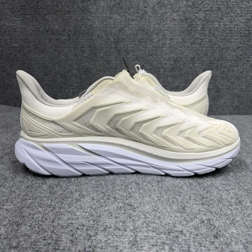 Hoka One One U Project Clifton Zip Shoes Men's Size 13 1127924 BDBLR Lunar Rock